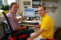 Peter Mietke und Silvio Drechsel