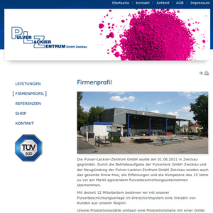 Webdesign Pulver-Lackier-Zentrum&hellip;
