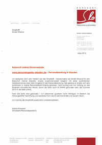 Relaunch meiner Firmenwebsite Sabine Ronsdorf