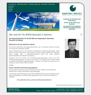 Technische Überarbeitung der Website von BNI Mitglied Barthel-Inotec&hellip;