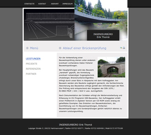Webdesign Ingenieurbüro Erik Thomä&hellip;