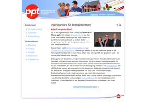 Webdesign Ingenieurbüro für Energieberatung Peter Paul Thoma&hellip;