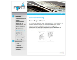 Webdesign Ingenieurbüro für Verkehrsbau FUCHS&hellip;