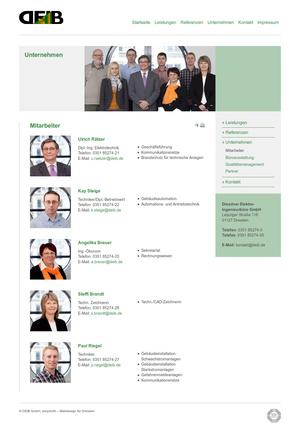 Webdesign Mitarbeitervorstellung&hellip;