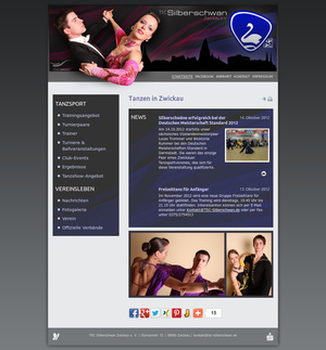 Webdesign TSC Silberschwan Zwickau e. V.&hellip;