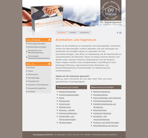 Webdesign der Planungsgemeinschaft 09&hellip;