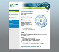 Webdesign Verein IAW e. V.