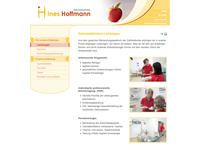 Webdesign Zahnarzt: Dipl.-Stom. Ines Hoffmann