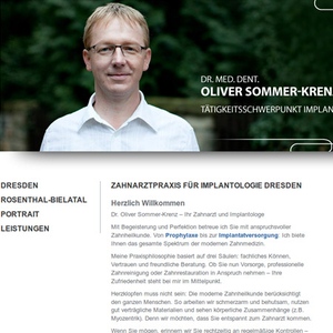 Zahnimplantologe Dr. med. dent. Sommer-Krenz&hellip;